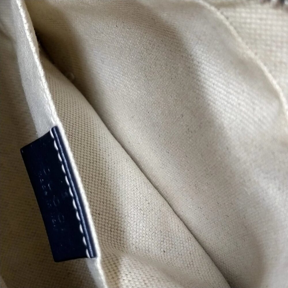 Gucci Crossbody bag Blue Canvas 850-042425 - Picture 10 of 14